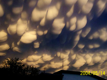 メキシコの怪しい雲